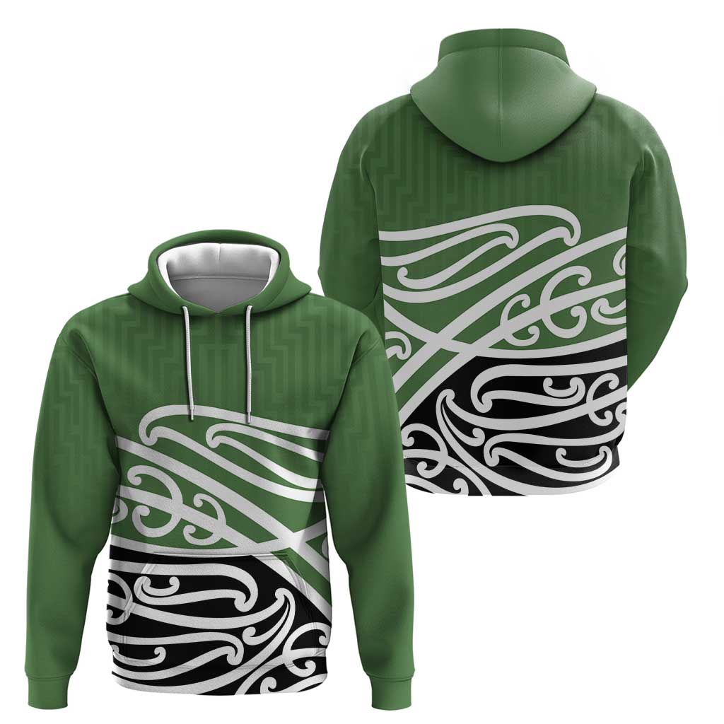 Green Fern New Zealand Kowhai Ngutukak Hoodie - Polynesian Pride