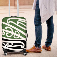 Green Fern New Zealand Kowhai Ngutukak Luggage Cover LT9 Green - Polynesian Pride