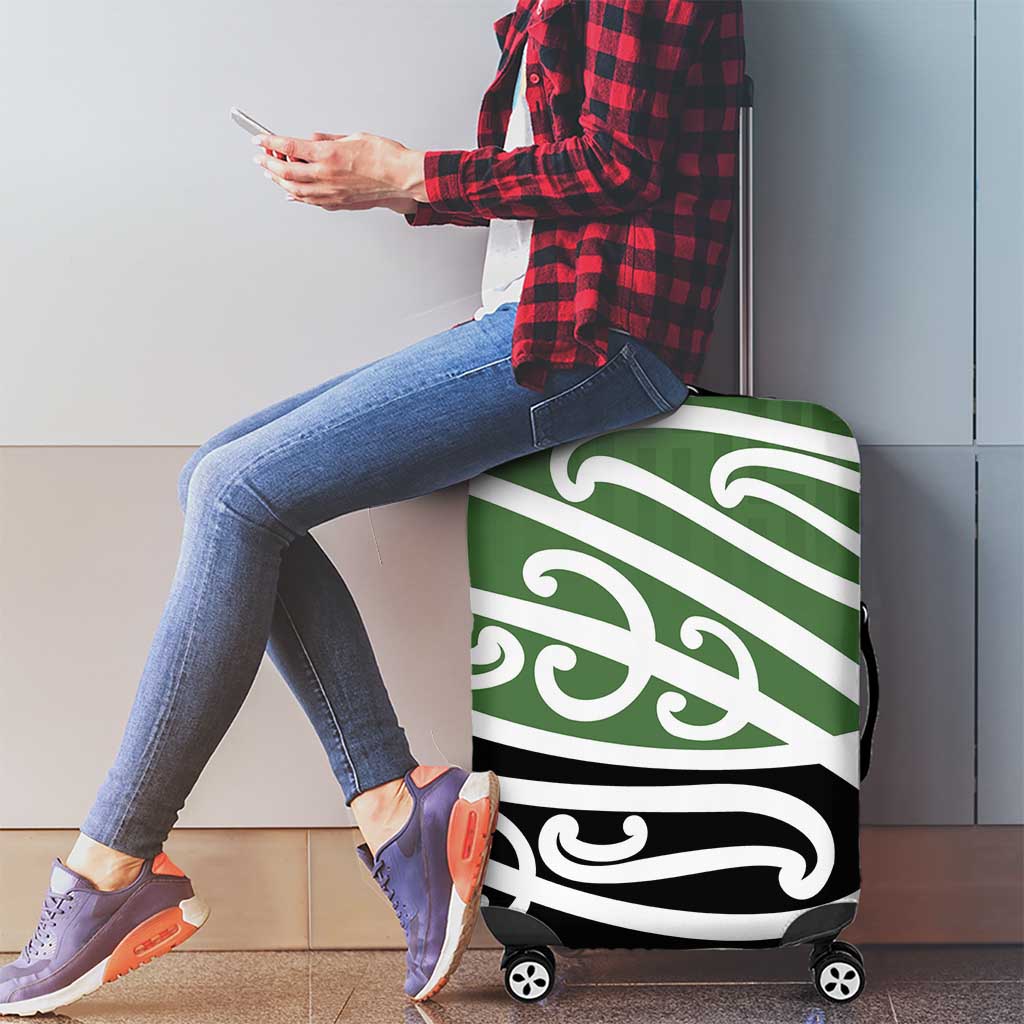 Green Fern New Zealand Kowhai Ngutukak Luggage Cover LT9 - Polynesian Pride