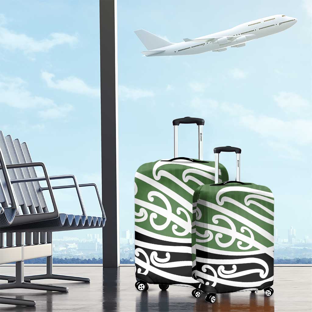 Green Fern New Zealand Kowhai Ngutukak Luggage Cover LT9 - Polynesian Pride