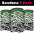 Green Fern New Zealand Kowhai Ngutukak Neck Gaiter - Polynesian Pride