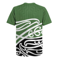 Green Fern New Zealand Kowhai Ngutukak Rugby Jersey - Polynesian Pride