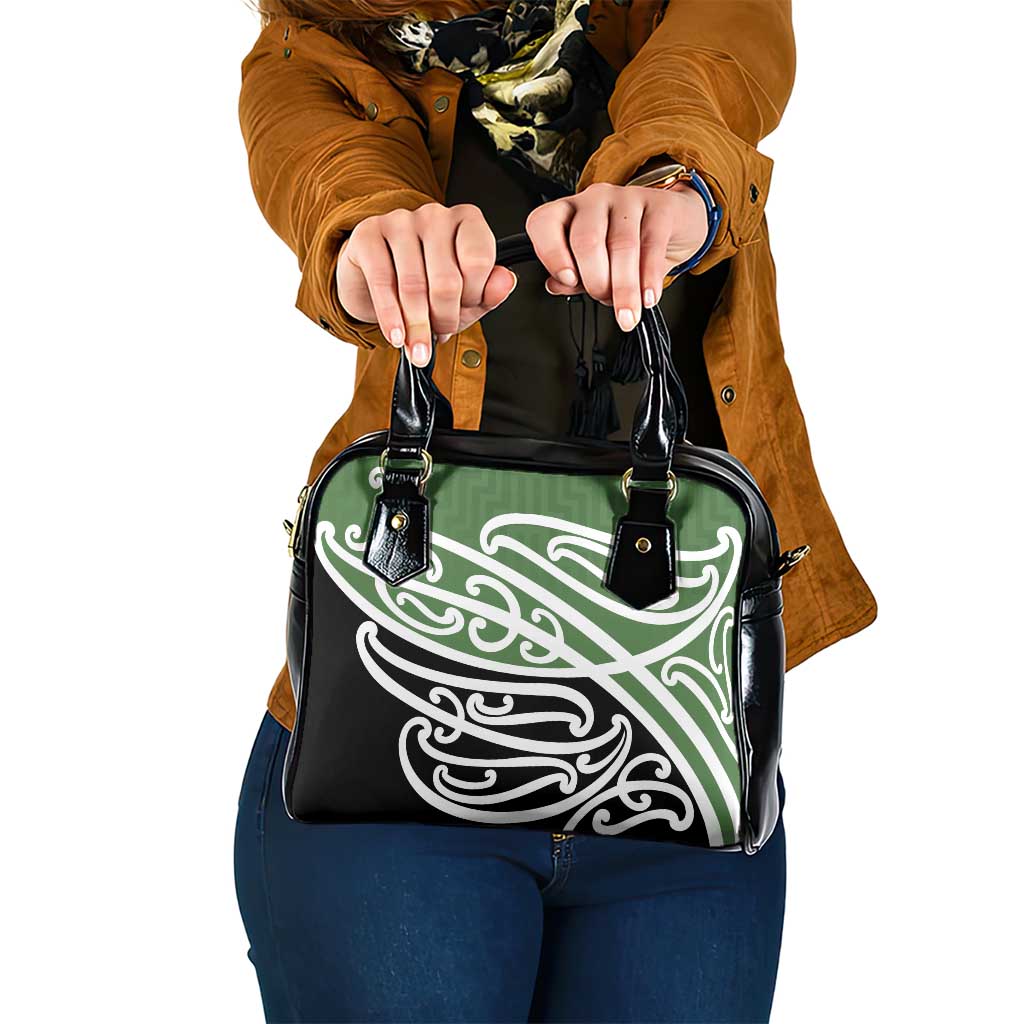 Green Fern New Zealand Kowhai Ngutukak Shoulder Handbag - Polynesian Pride