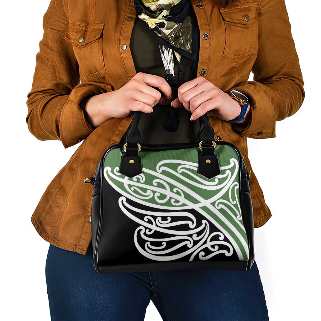 Green Fern New Zealand Kowhai Ngutukak Shoulder Handbag - Polynesian Pride