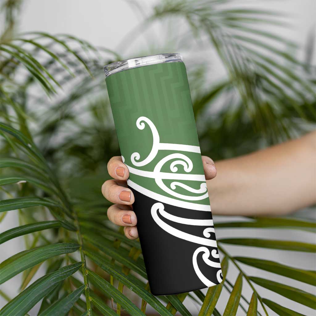 Green Fern New Zealand Kowhai Ngutukak Skinny Tumbler - Polynesian Pride