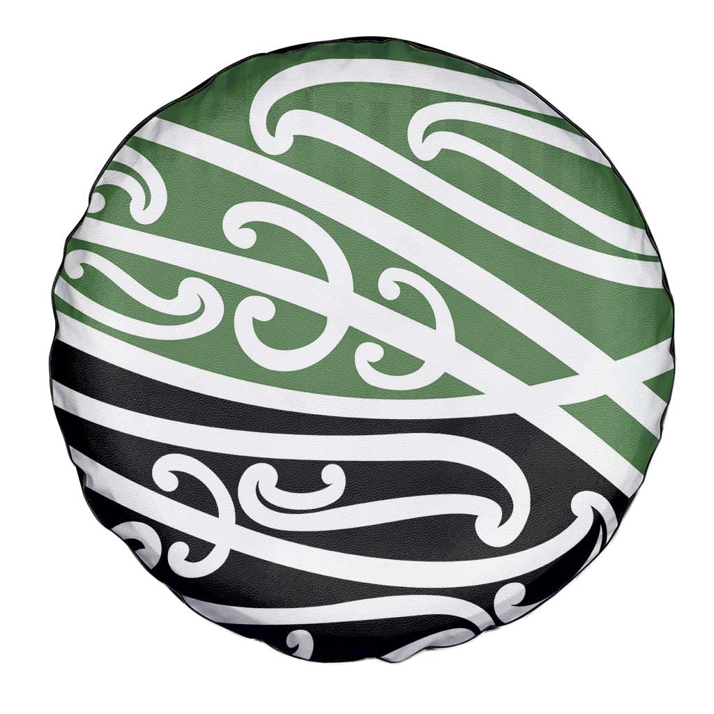 Green Fern New Zealand Kowhai Ngutukak Spare Tire Cover - Polynesian Pride