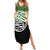 Green Fern New Zealand Kowhai Ngutukak Summer Maxi Dress - Polynesian Pride