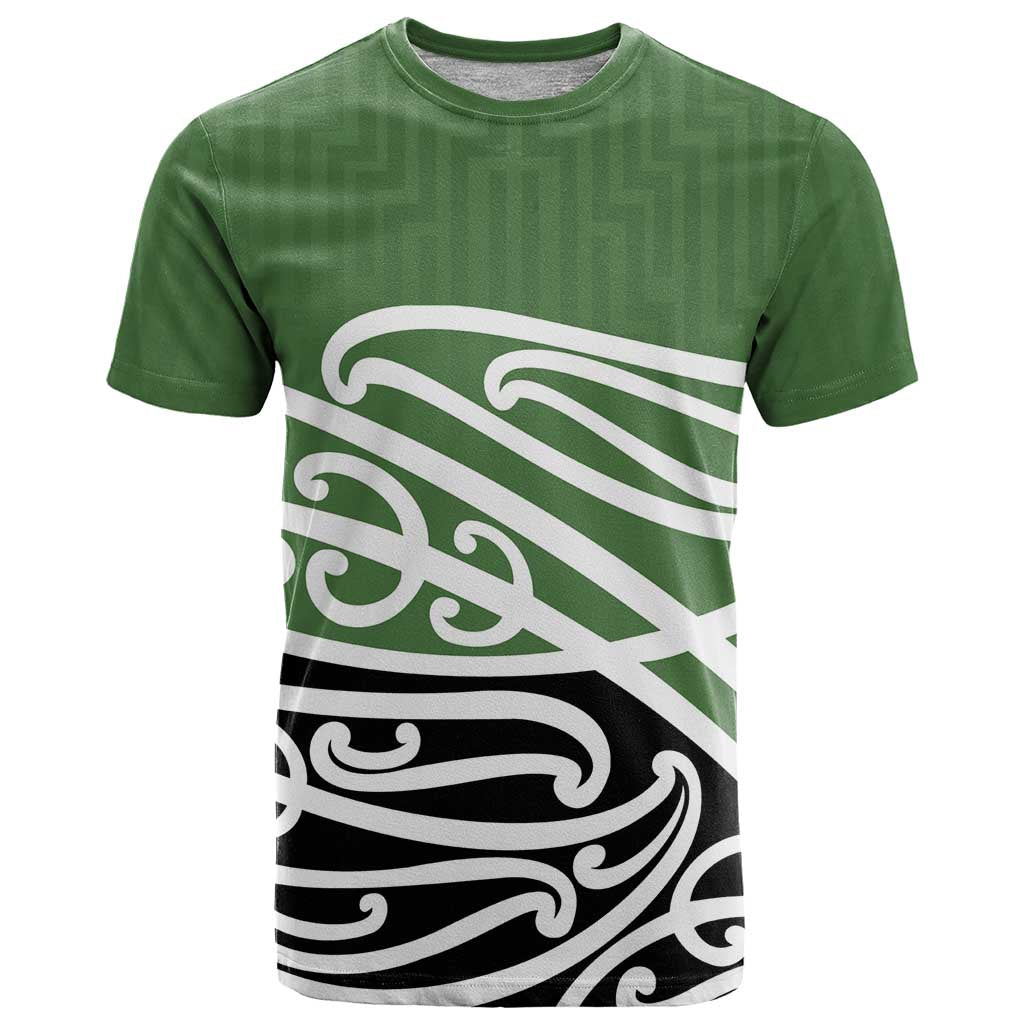 Green Fern New Zealand Kowhai Ngutukak T Shirt - Polynesian Pride