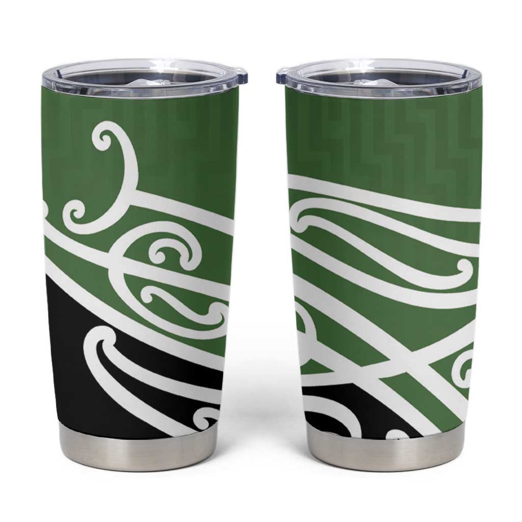 Green Fern New Zealand Kowhai Ngutukak Tumbler Cup - Polynesian Pride