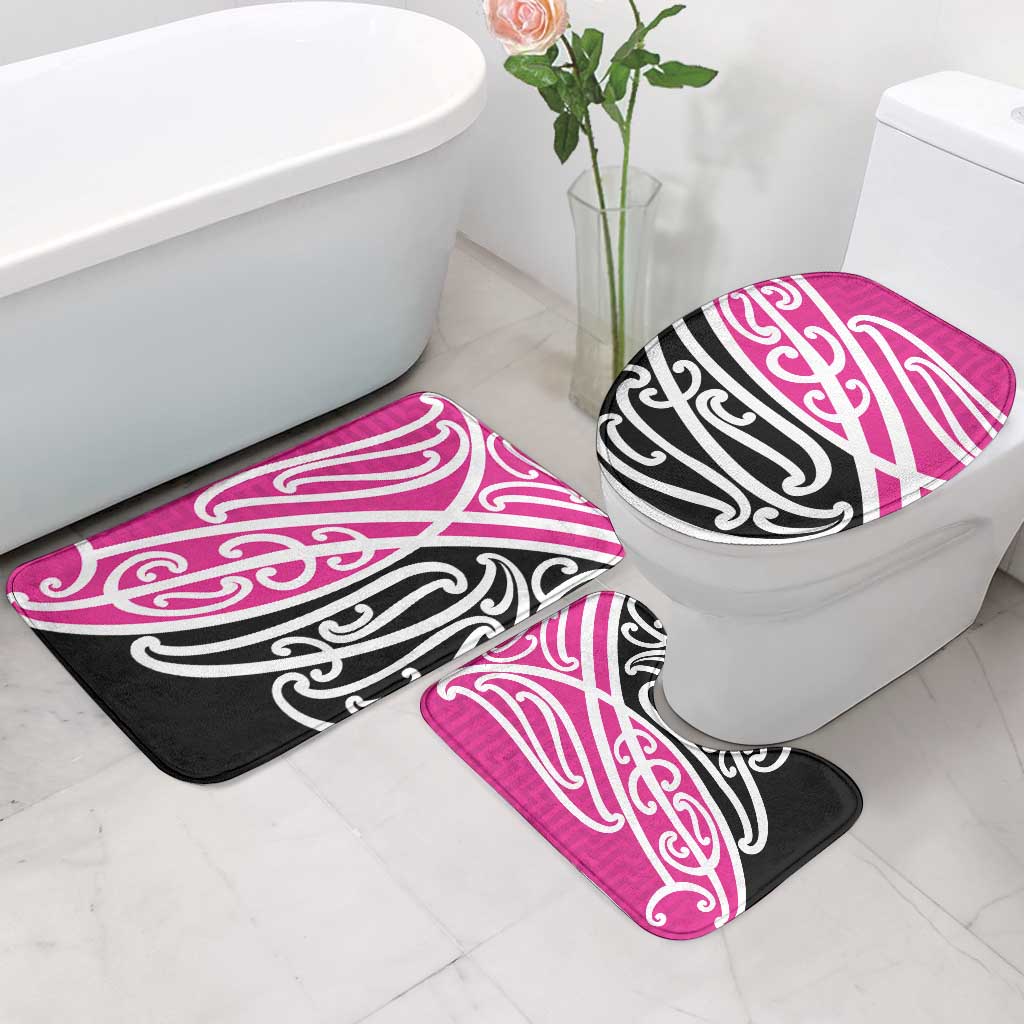All Pink New Zealand Kowhai Ngutukak Bathroom Set - Polynesian Pride