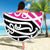 All Pink New Zealand Kowhai Ngutukak Beach Blanket - Polynesian Pride