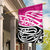 All Pink New Zealand Kowhai Ngutukak Garden Flag - Polynesian Pride