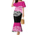 All Pink New Zealand Kowhai Ngutukak Mermaid Dress - Polynesian Pride