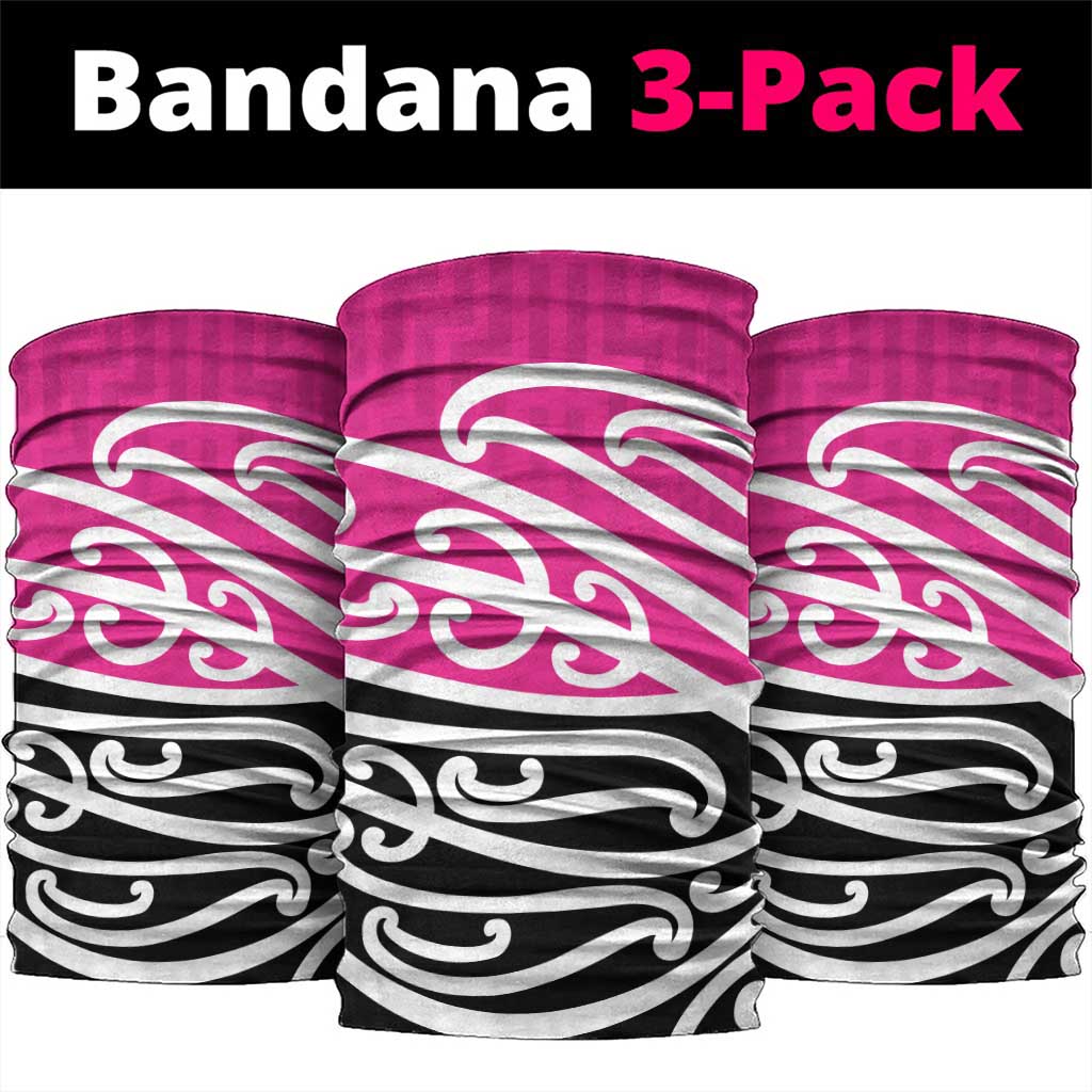 All Pink New Zealand Kowhai Ngutukak Neck Gaiter - Polynesian Pride