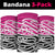 All Pink New Zealand Kowhai Ngutukak Neck Gaiter - Polynesian Pride
