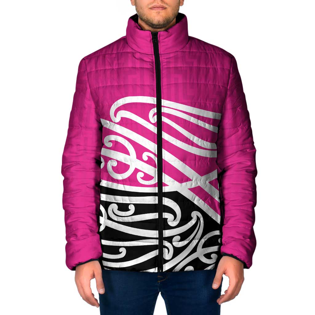 All Pink New Zealand Kowhai Ngutukak Padded Jacket - Polynesian Pride