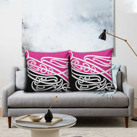 All Pink New Zealand Kowhai Ngutukak Pillow Cover - Polynesian Pride