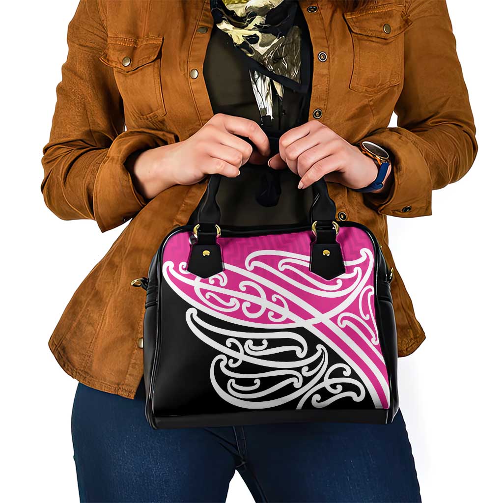 All Pink New Zealand Kowhai Ngutukak Shoulder Handbag - Polynesian Pride