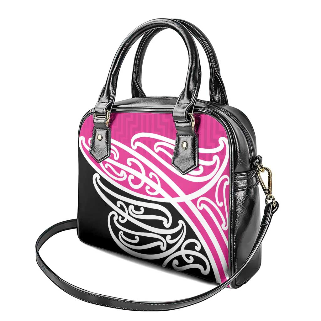 All Pink New Zealand Kowhai Ngutukak Shoulder Handbag - Polynesian Pride