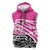 All Pink New Zealand Kowhai Ngutukak Sleeveless Zip Hoodie - Polynesian Pride