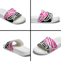 All Pink New Zealand Kowhai Ngutukak Slide Sandals - Polynesian Pride