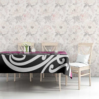 All Pink New Zealand Kowhai Ngutukak Tablecloth - Polynesian Pride