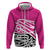 All Pink New Zealand Kowhai Ngutukak Zip Hoodie - Polynesian Pride
