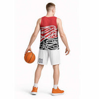 All Red New Zealand Kowhai Ngutukak Basketball Jersey - Polynesian Pride