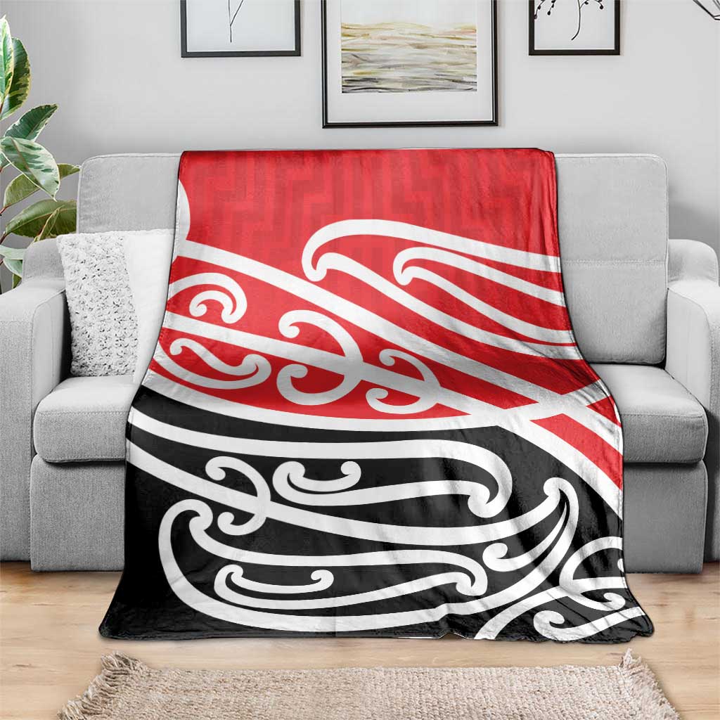 All Red New Zealand Kowhai Ngutukak Blanket - Polynesian Pride