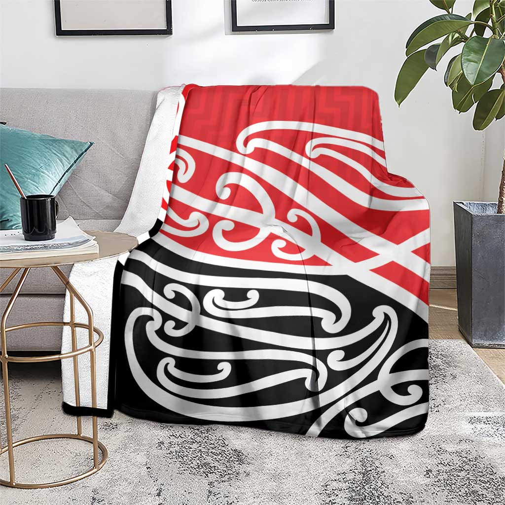 All Red New Zealand Kowhai Ngutukak Blanket - Polynesian Pride