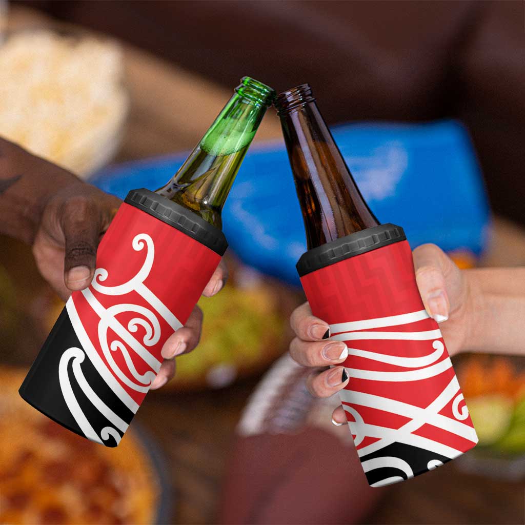 All Red New Zealand Kowhai Ngutukak 4 in 1 Can Cooler Tumbler - Polynesian Pride