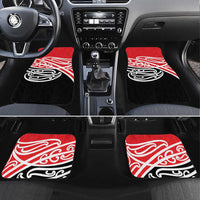 All Red New Zealand Kowhai Ngutukak Car Mats - Polynesian Pride