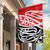 All Red New Zealand Kowhai Ngutukak Garden Flag - Polynesian Pride