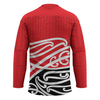 All Red New Zealand Kowhai Ngutukak Hockey Jersey - Polynesian Pride