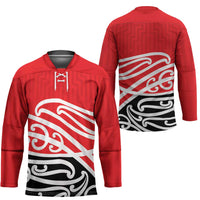 All Red New Zealand Kowhai Ngutukak Hockey Jersey - Polynesian Pride
