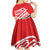 All Red New Zealand Kowhai Ngutukak Kid Short Sleeve Dress - Polynesian Pride