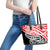 All Red New Zealand Kowhai Ngutukak Leather Tote Bag - Polynesian Pride