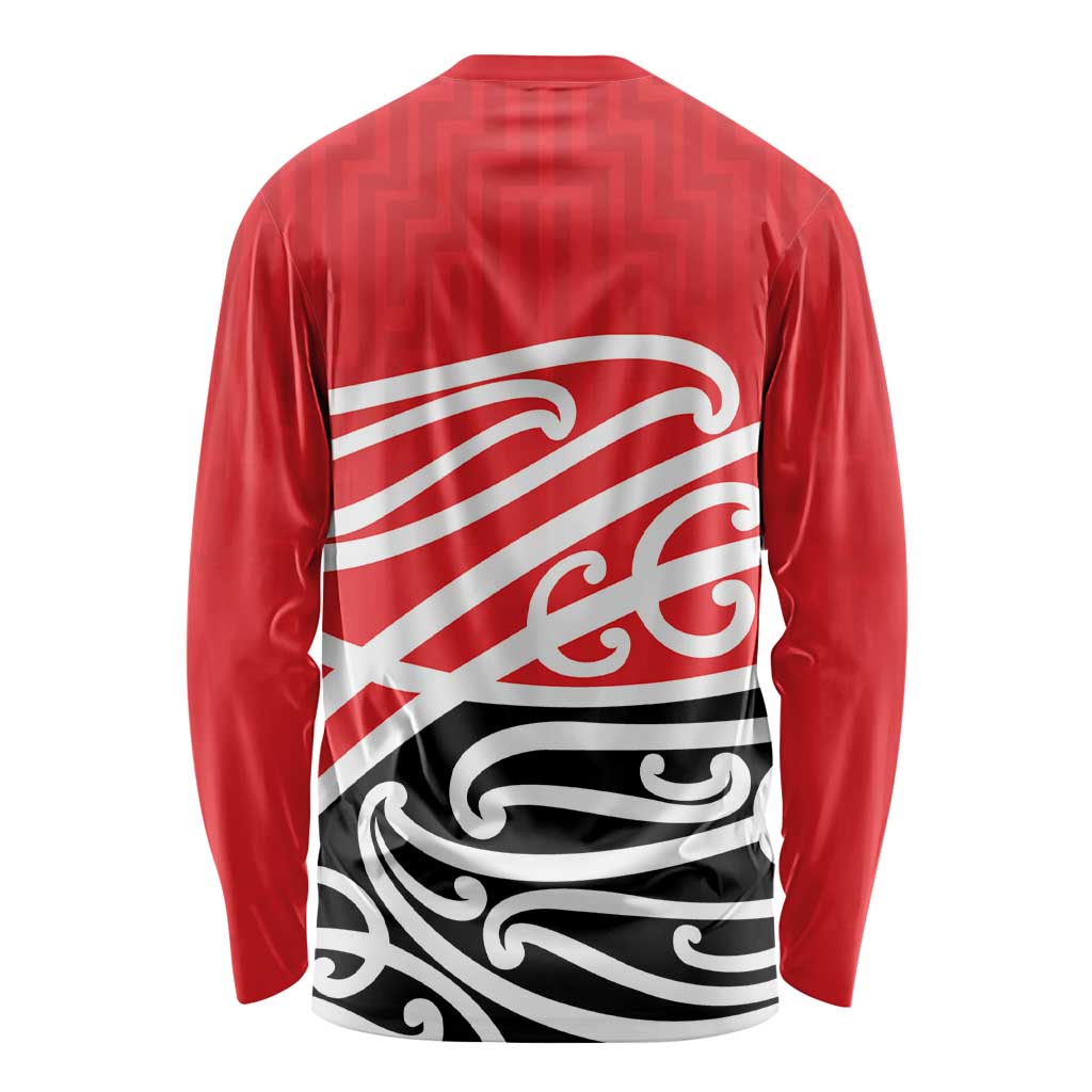All Red New Zealand Kowhai Ngutukak Long Sleeve Shirt - Polynesian Pride