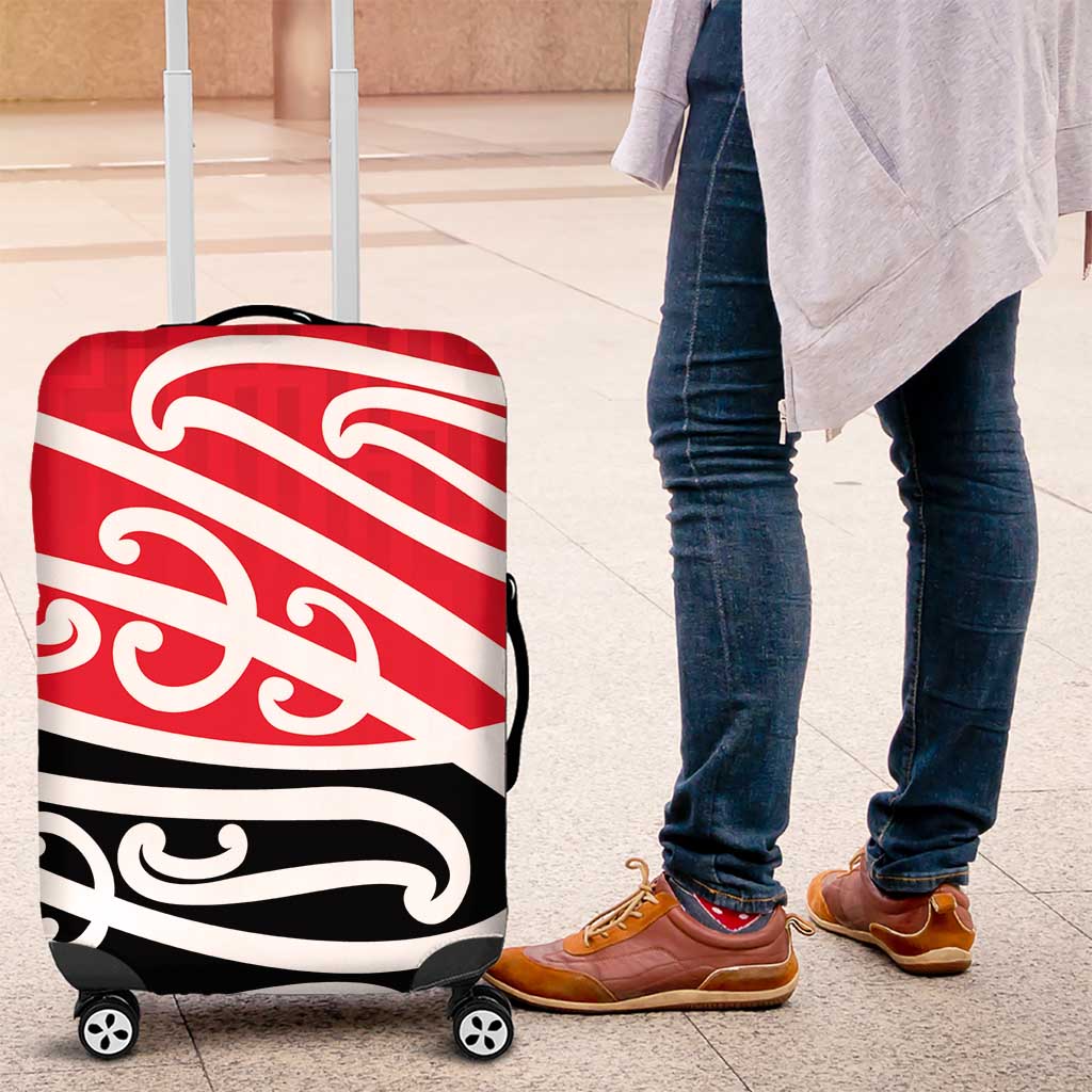 All Red New Zealand Kowhai Ngutukak Luggage Cover - Polynesian Pride
