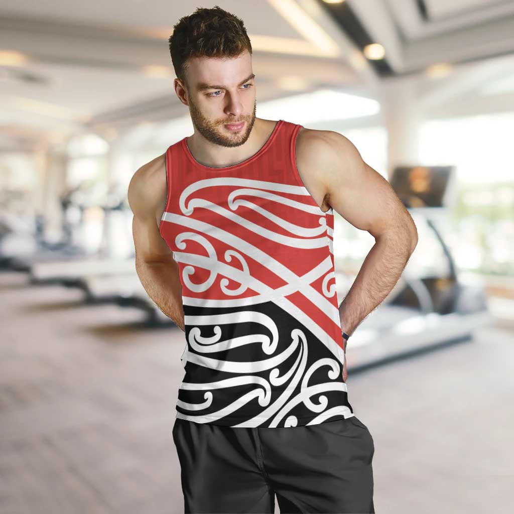 All Red New Zealand Kowhai Ngutukak Men Tank Top - Polynesian Pride