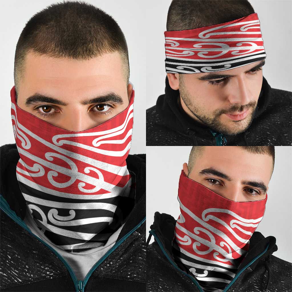 All Red New Zealand Kowhai Ngutukak Neck Gaiter - Polynesian Pride