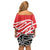 All Red New Zealand Kowhai Ngutukak Off Shoulder Short Dress - Polynesian Pride