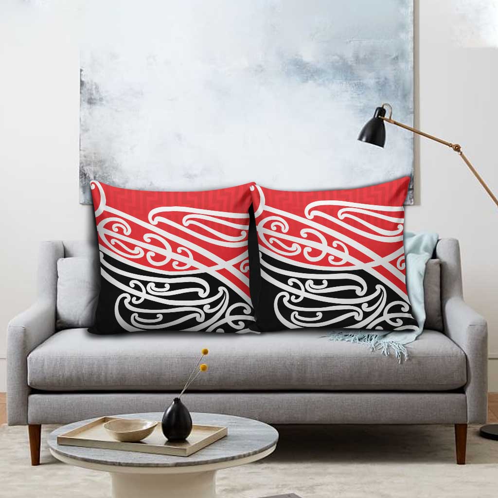 All Red New Zealand Kowhai Ngutukak Pillow Cover - Polynesian Pride