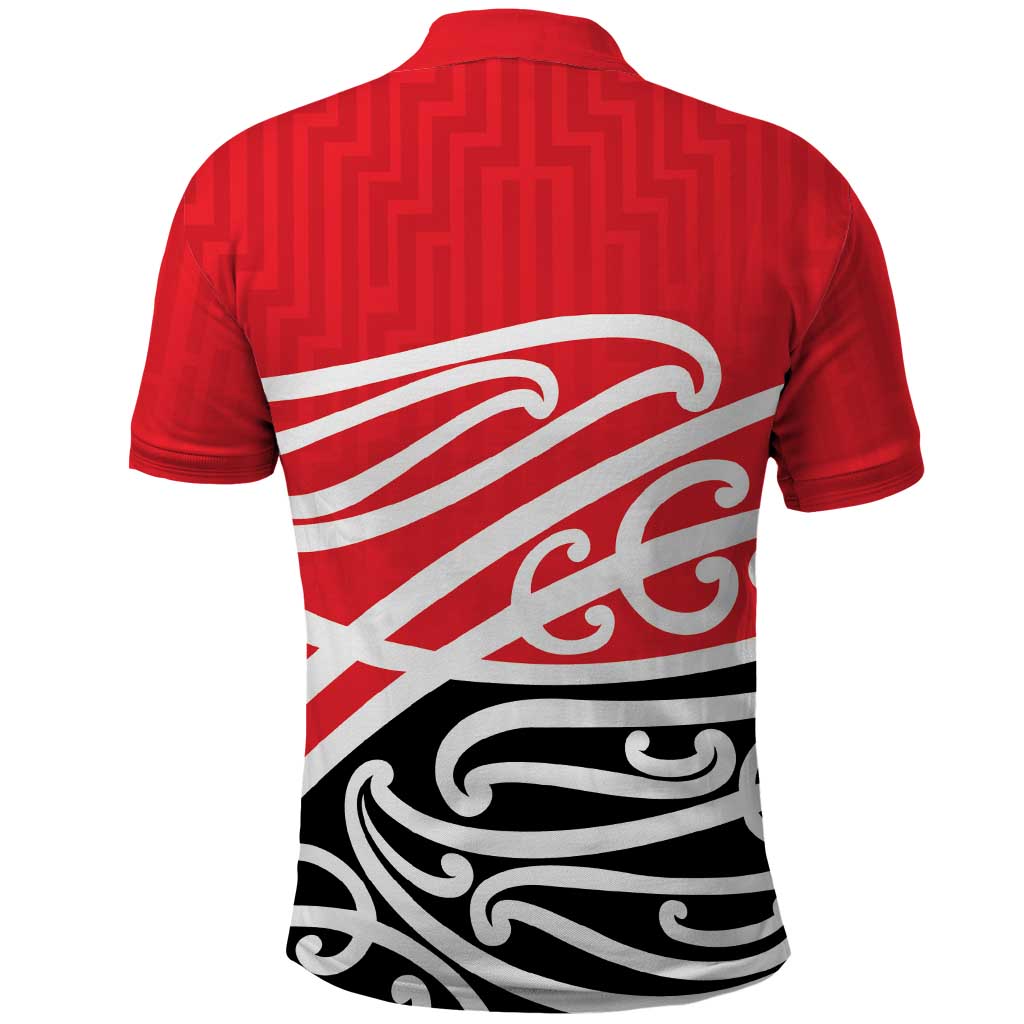 All Red New Zealand Kowhai Ngutukak Polo Shirt - Polynesian Pride