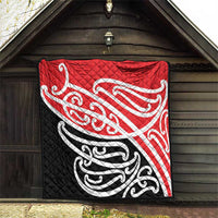 All Red New Zealand Kowhai Ngutukak Quilt - Polynesian Pride