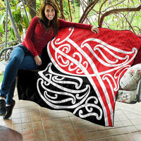 All Red New Zealand Kowhai Ngutukak Quilt - Polynesian Pride