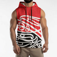 All Red New Zealand Kowhai Ngutukak Sleeveless Hoodie - Polynesian Pride