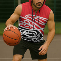 All Red New Zealand Kowhai Ngutukak Sleeveless Zip Hoodie LT9