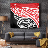 All Red New Zealand Kowhai Ngutukak Tapestry - Polynesian Pride
