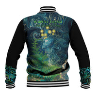 New Zealand Matariki Waipuna-a-rangi Baseball Jacket He Roimata o Rangi LT9 - Polynesian Pride